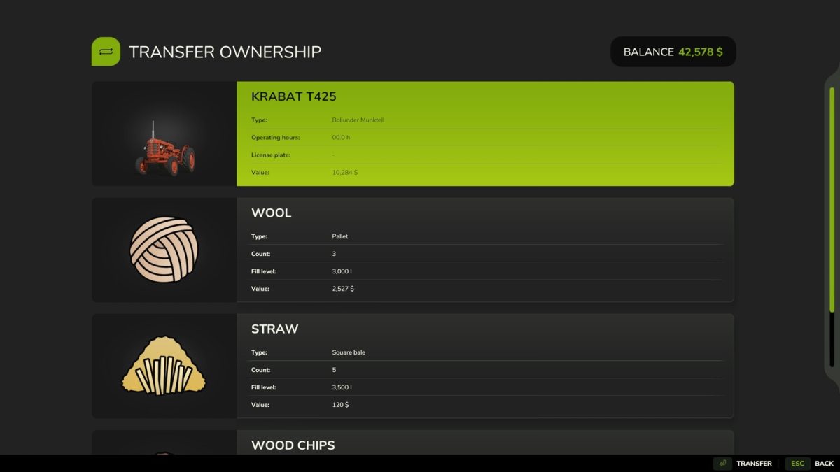 Transfer Ownership v 1.0