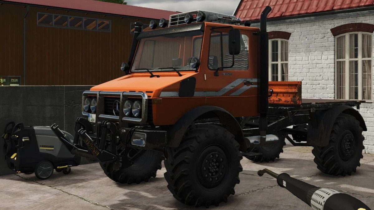 Mercedes Benz Unimog U1250, U1450, U1650 v 0.9