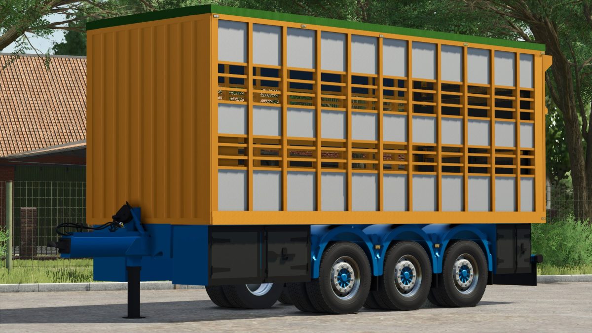 Volvo FH16 Animal Transport Truck & Trailer v 1.0