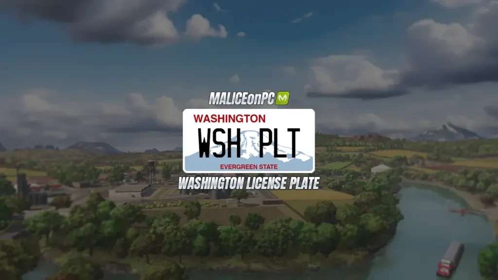 Washington License Plate v 1.0