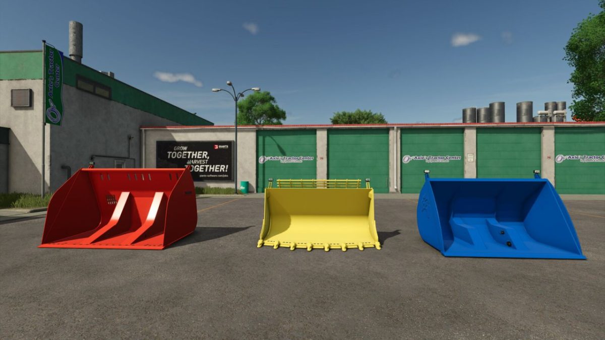 Wheel Loader Shovels Pack v 1.0.0.1