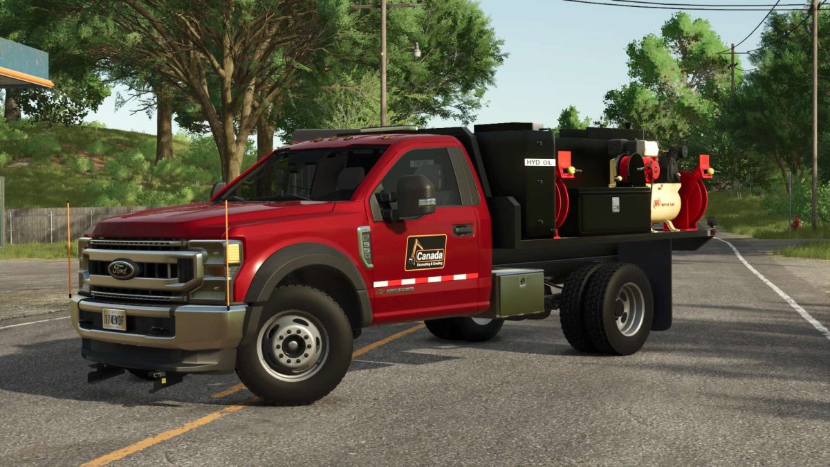 2020 Ford F550 Fuel and Lube Truck v 1.3