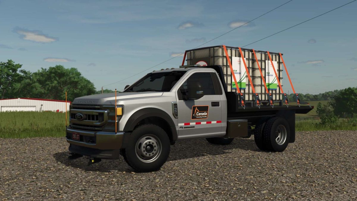 2020 Ford F550 Fuel and Lube Truck v 1.3