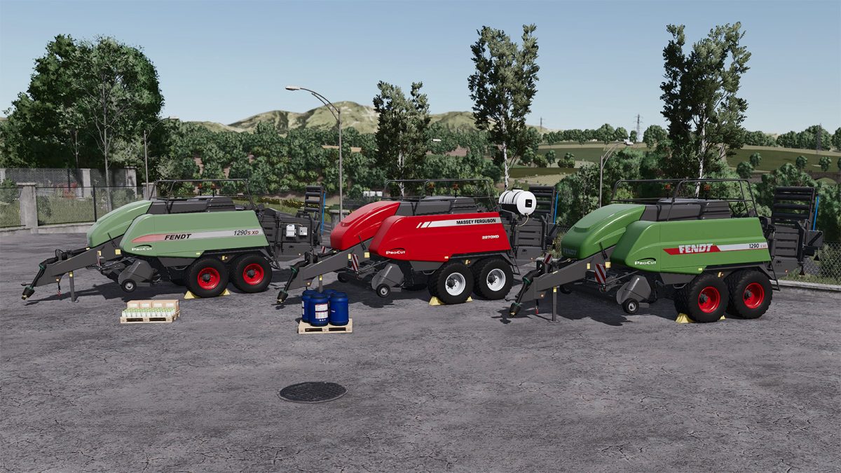 Agco Square Balers Pack v 1.0