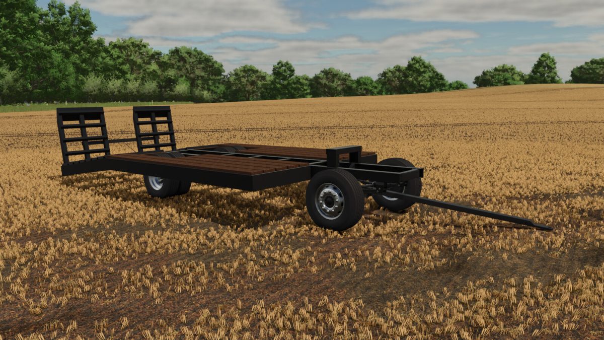 Agricultural Flatbed Trailer 10M v 1.0