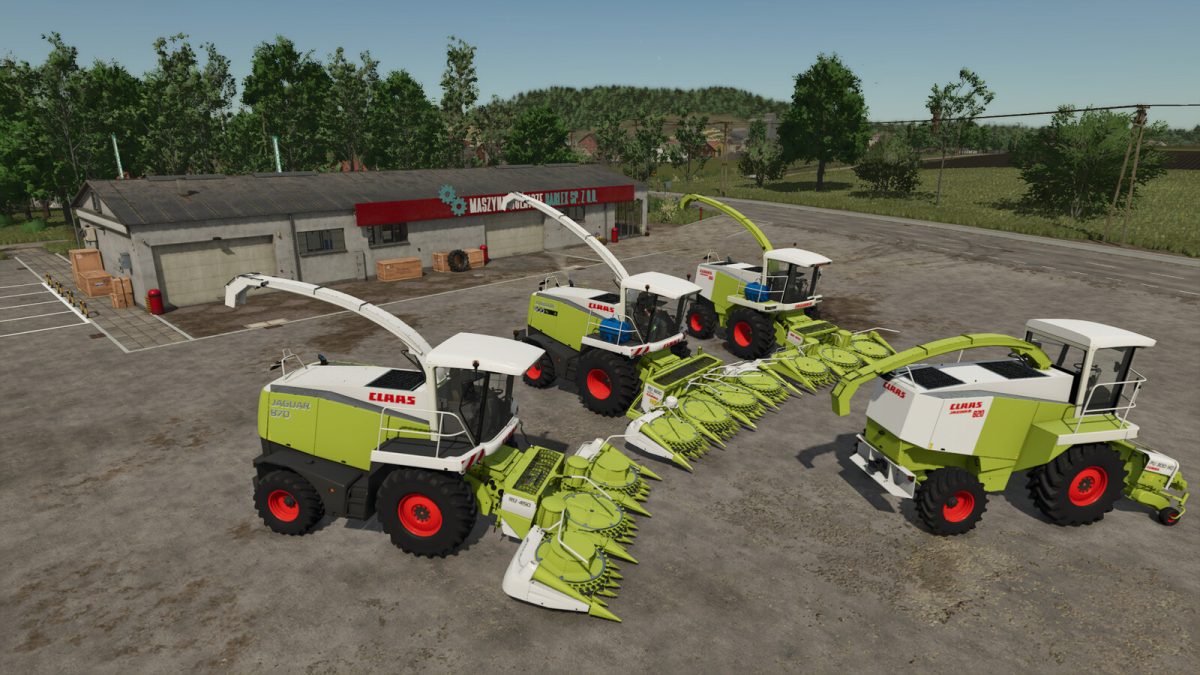 Claas Jaguar 800 Series v 1.0