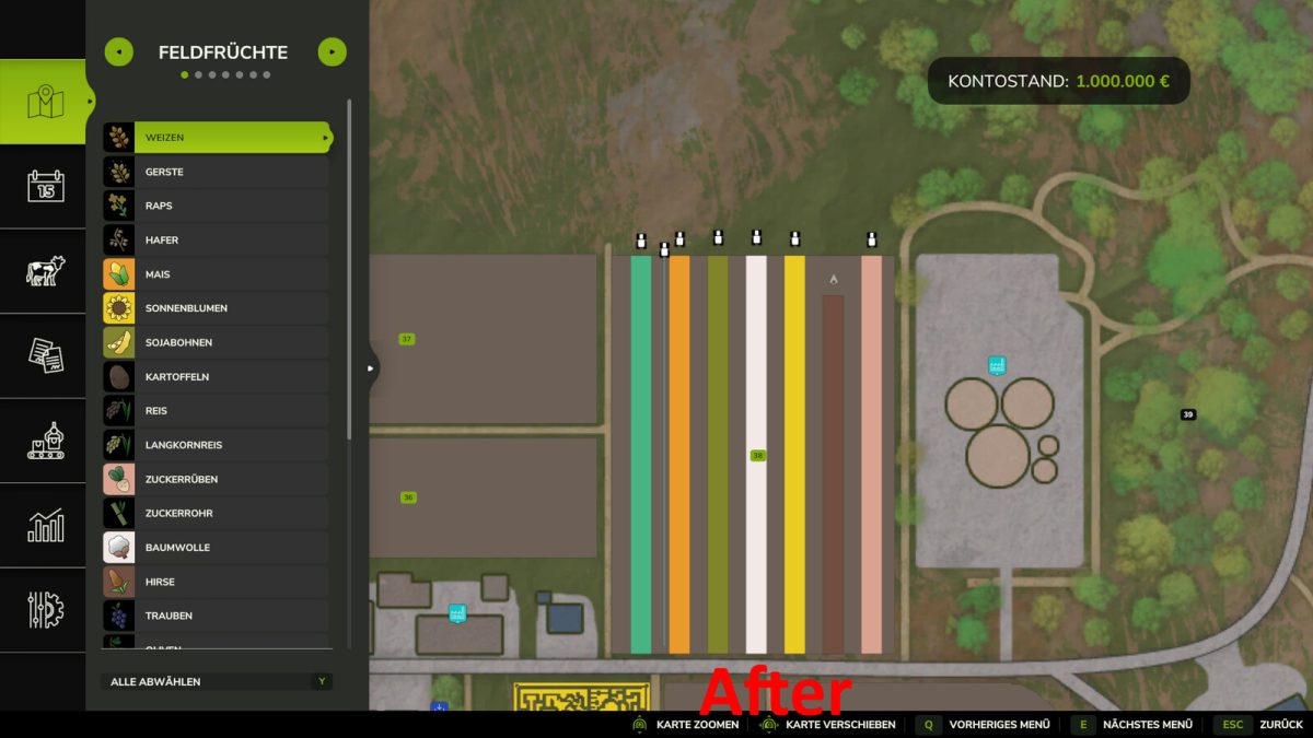 Crop Dependent Rolling v 1.0