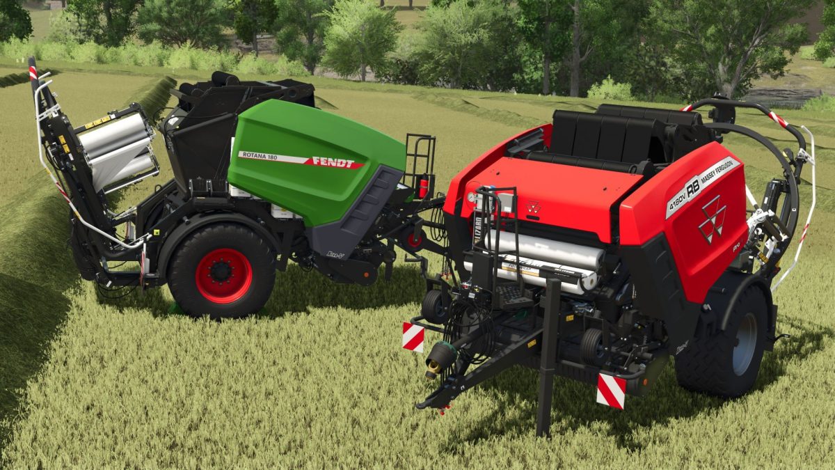 Fendt/Massey Ferguson Balers Pack v1.0.0.1