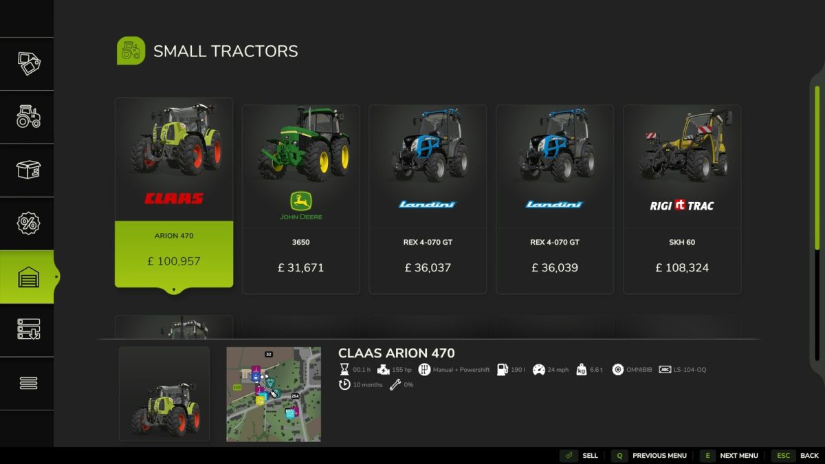 Garage Menu v 1.0.0.1