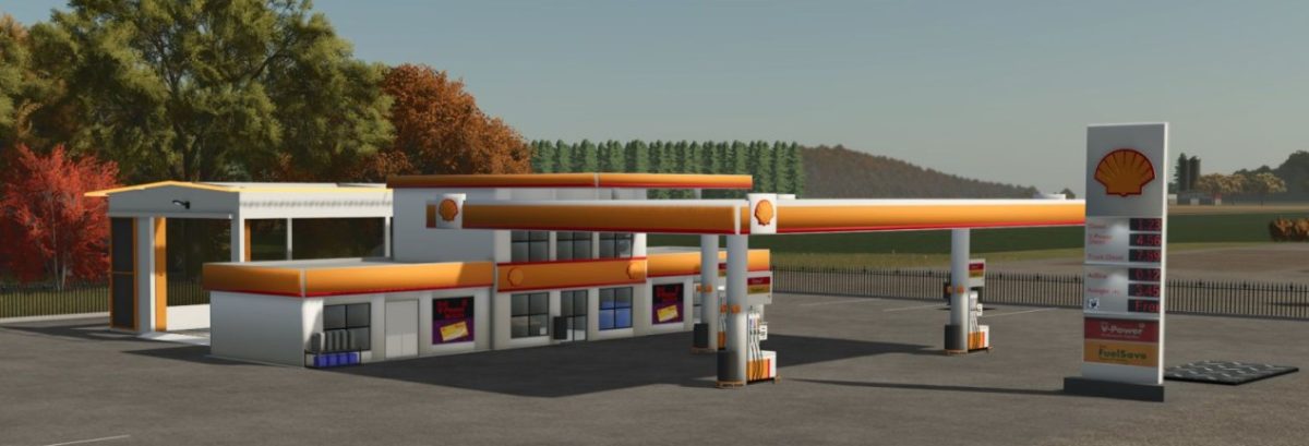 Gas Station with Car Wash v 1.0