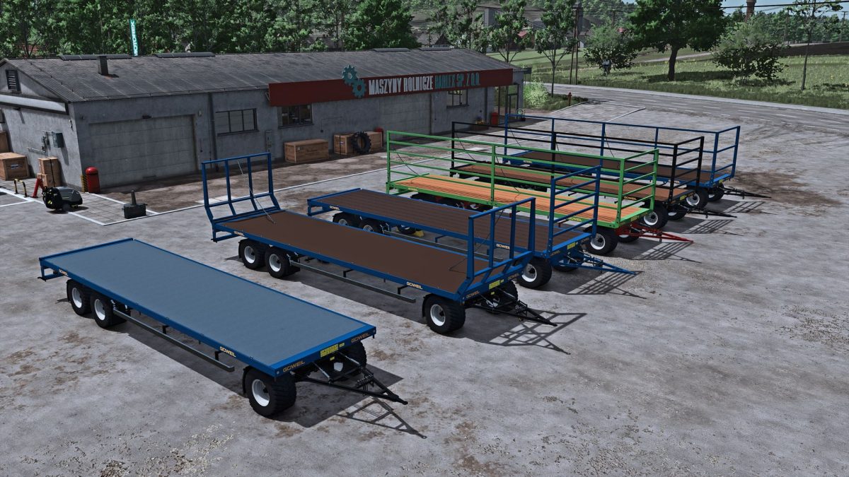 Goeweil DPW 1800 Bale Trailer v 1.0
