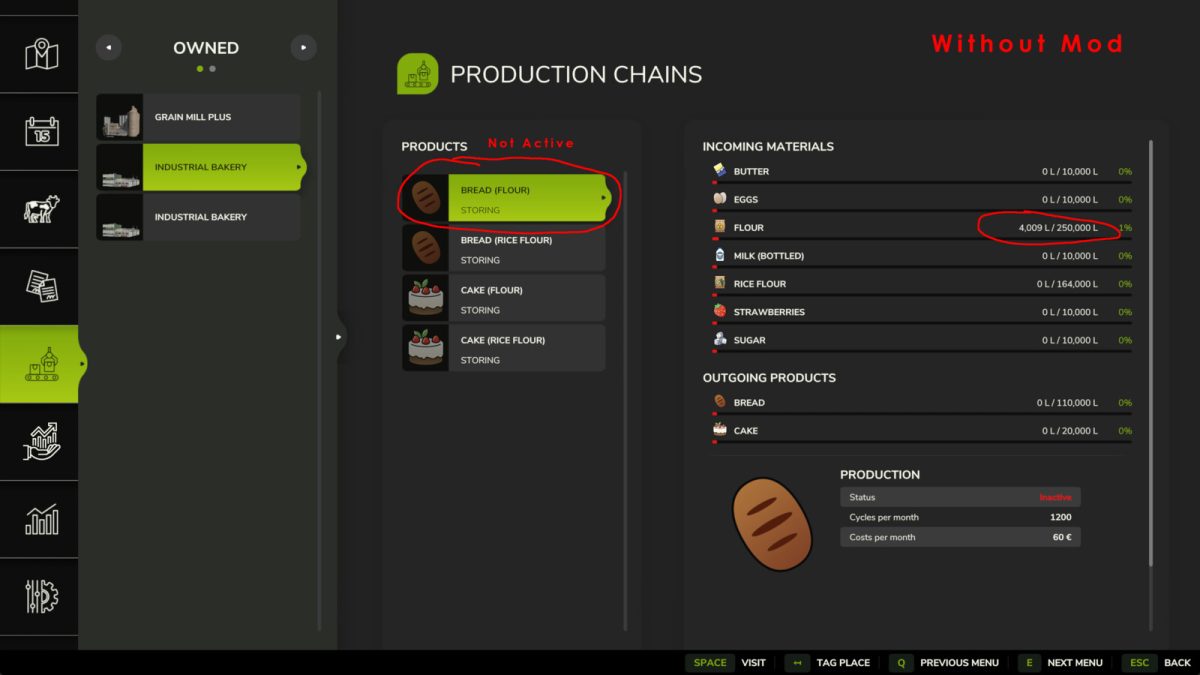 Improved Production Distribution v 1.0