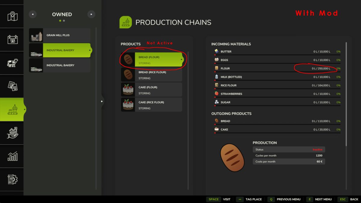 Improved Production Distribution v 1.0