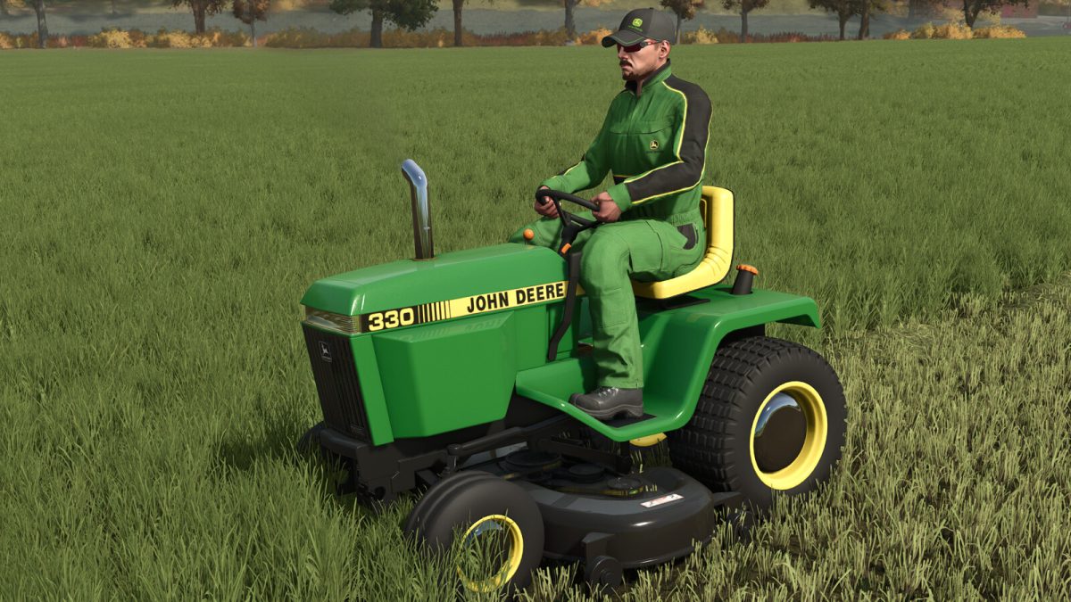 John Deere 330 Lawn Tractor v 1.0