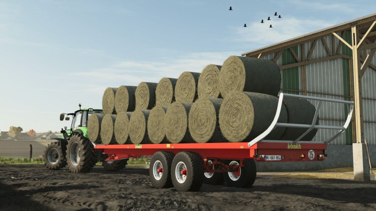 Leboulch 100D16 Bale Trailer v 1.0
