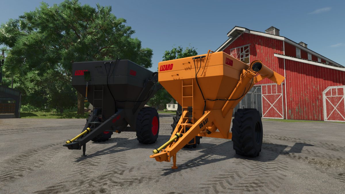 Lizard CG Auger Wagons Pack