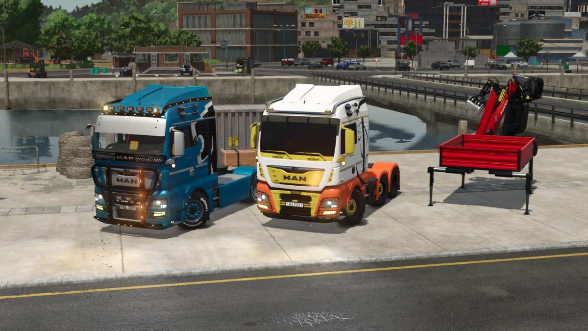 MAN TGX Semi Trucks Pack v 1.0.0.1