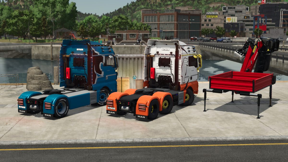MAN TGX Semi Trucks Pack v 1.0.0.1