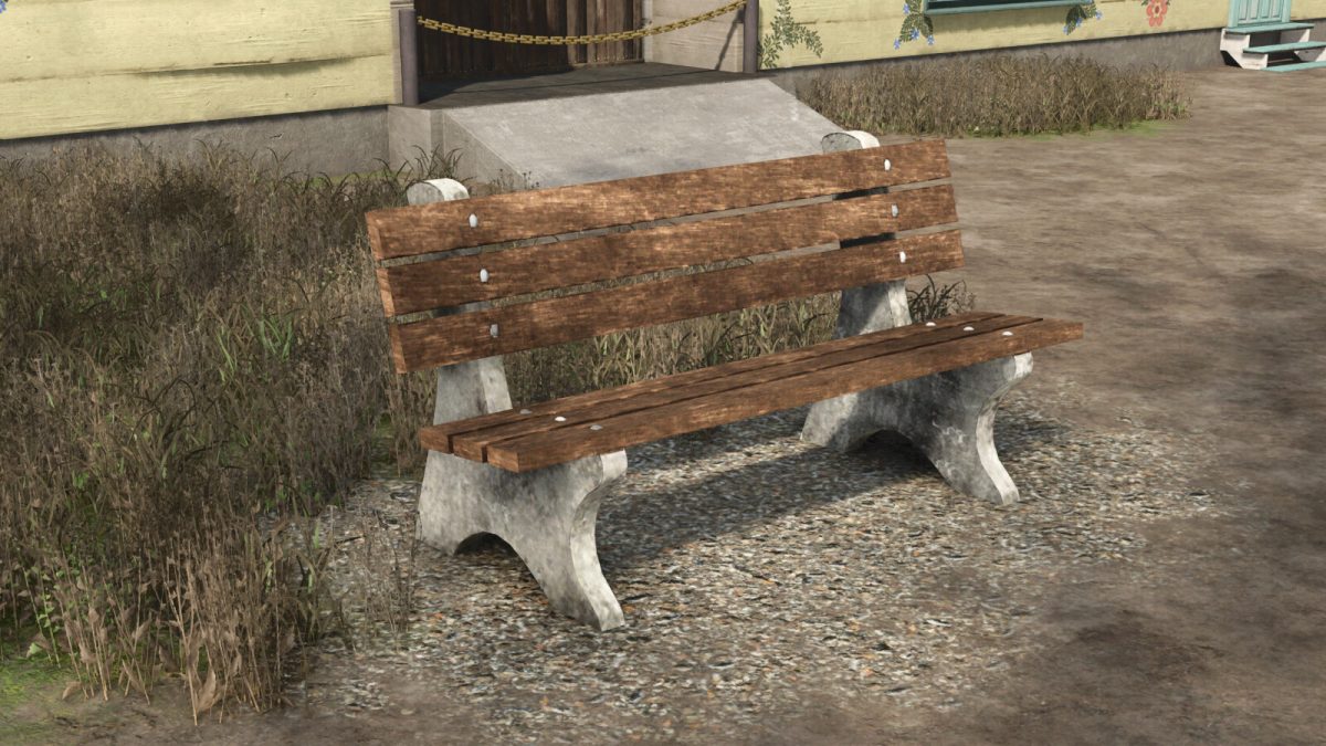 Placeable Benches Pack v 1.0