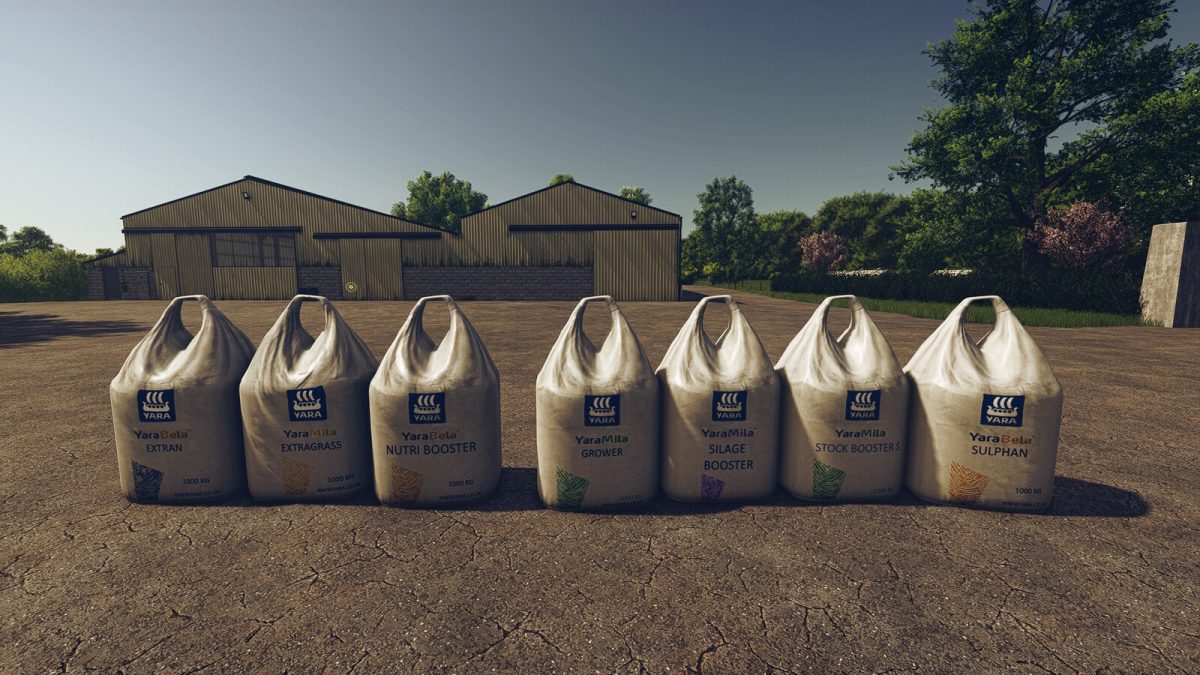 Yara Fertilzer Big Bags Pack v 1.0