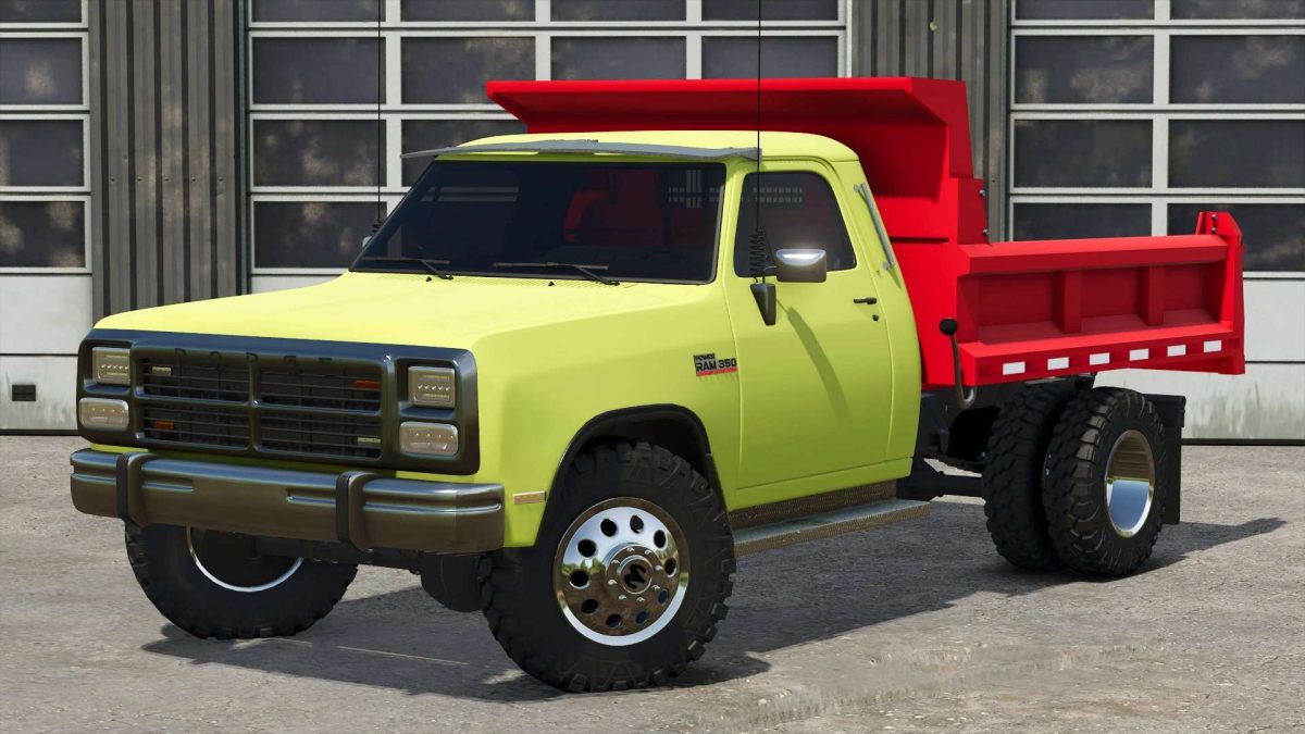 1991 Dodge Ram 3500 HD Dump Truck v 1.0