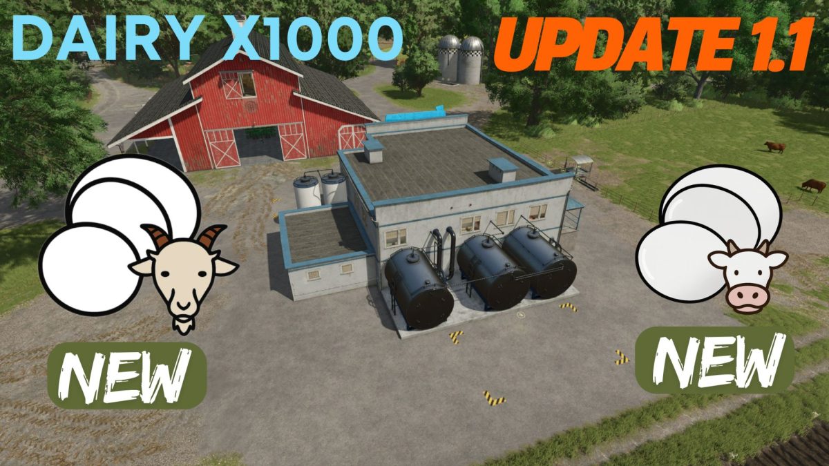 Dairy x1000 v 1.1