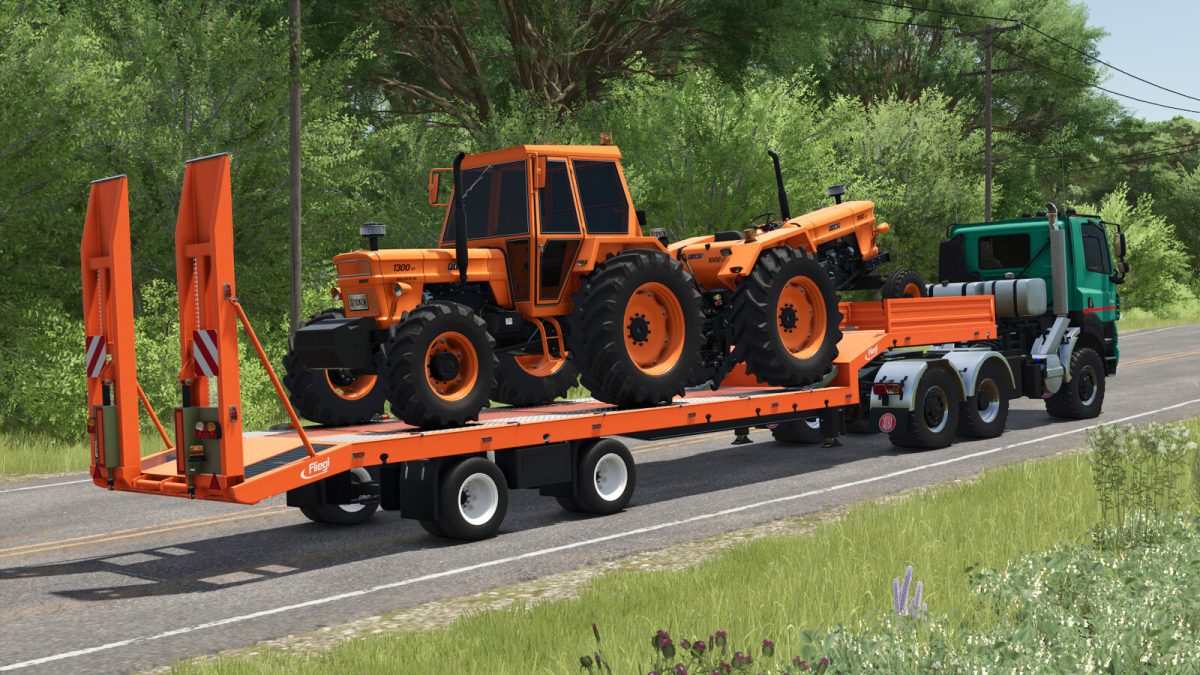 Fliegl Low Loader Trailer v 1.0