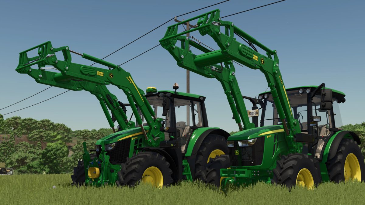 John Deere 603R/643R Frontloaders Pack v 1.0