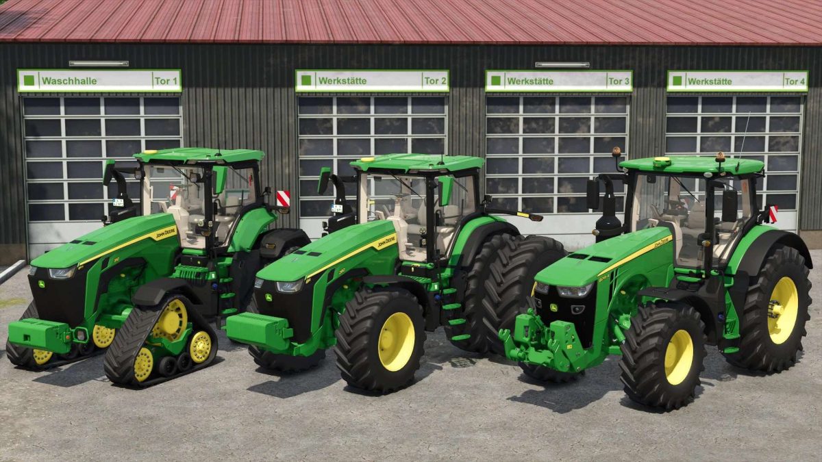 John Deere 8R & 8RX Series v 1.0