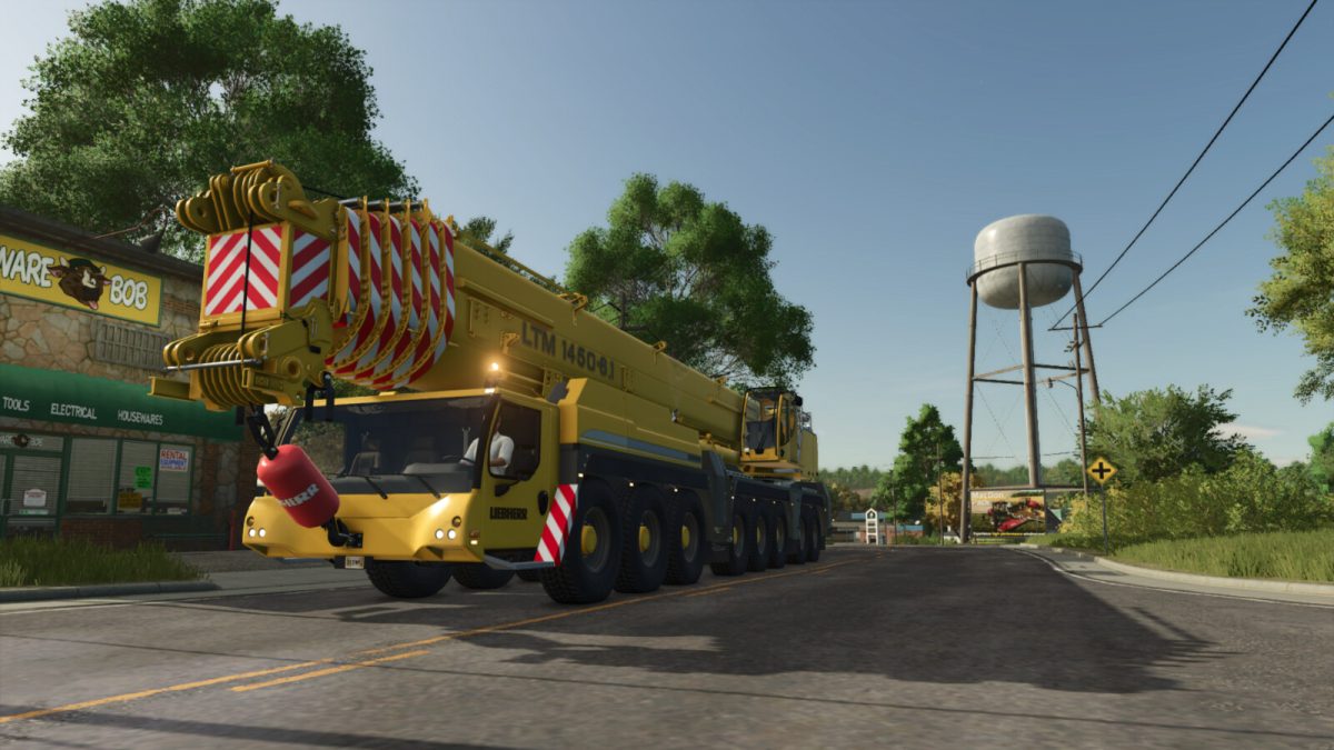 Liebherr LTM1450 Mobile Crane v 1.0