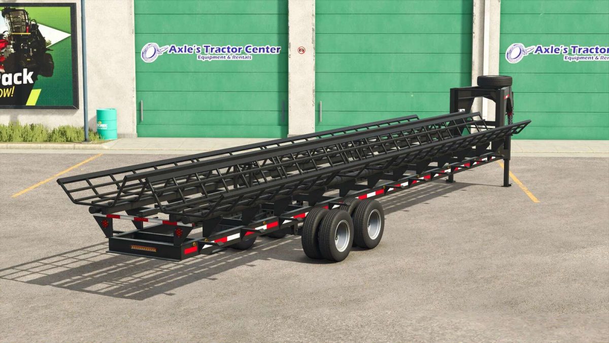 Lizard Gooseneck Haymaster Bale Trailer v 1.0