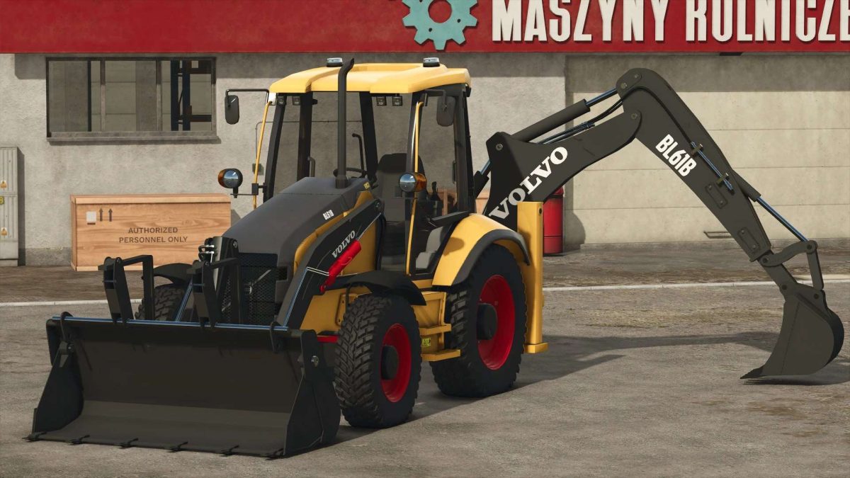 Volvo BL61B Backhoe Loader v 1.0