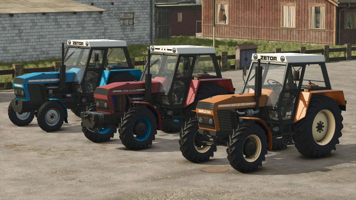 Zetor Tractors Pack v 1.0