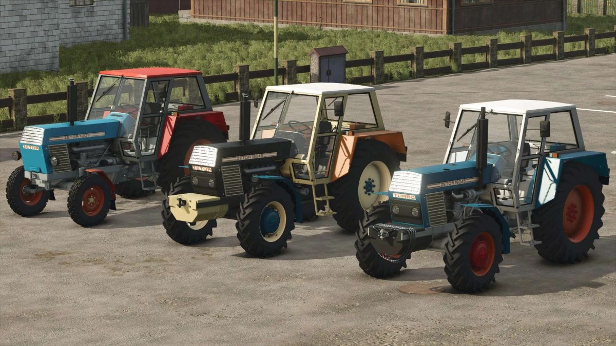 Zetor Tractors Pack v 1.0