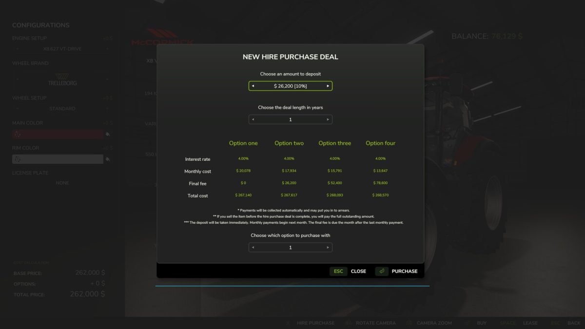Hire Purchasing v 1.0.0.8
