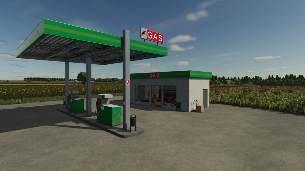 Placeable Gas Station v 1.0