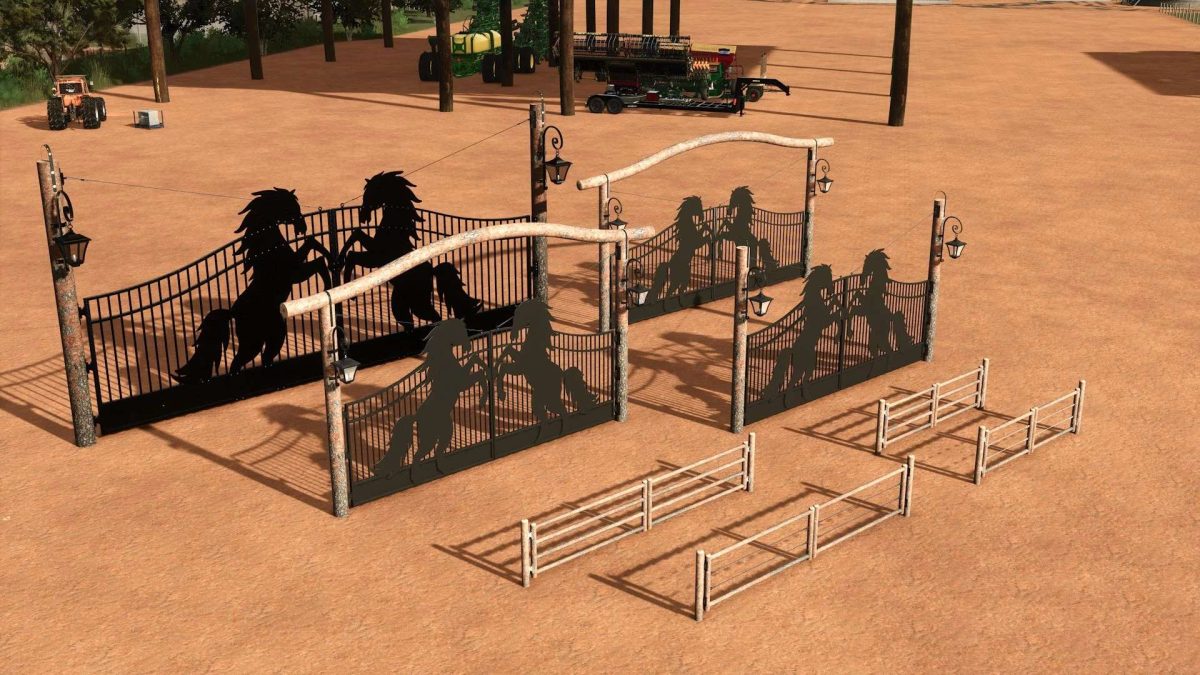 Ranch Gates Fences Pack v 1.0