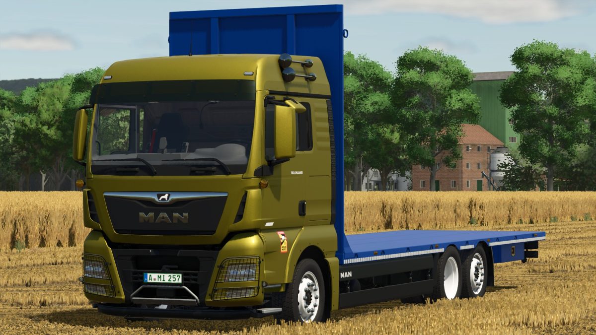 MAN TGX Straw Bale Truck v 1.0