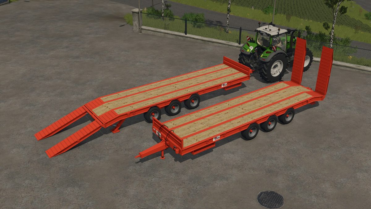 Royer PE32 Low Loader Trailer v 1.0
