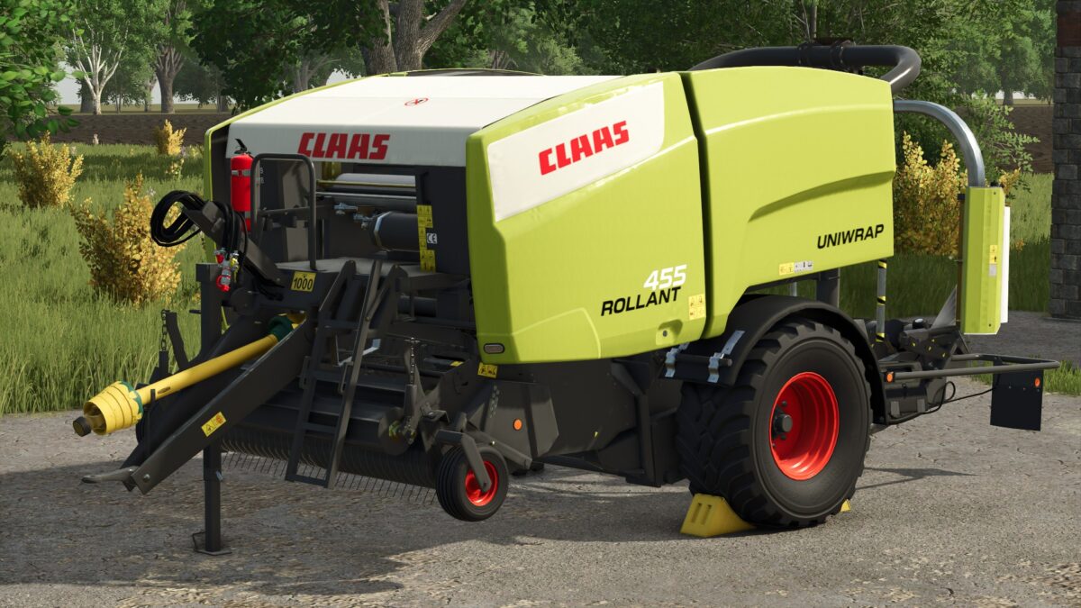 Claas Rollant 455 Uniwrap Speedy v 1.8
