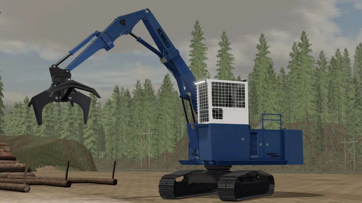 Kobelco SK400LL Log Loader v 1.0