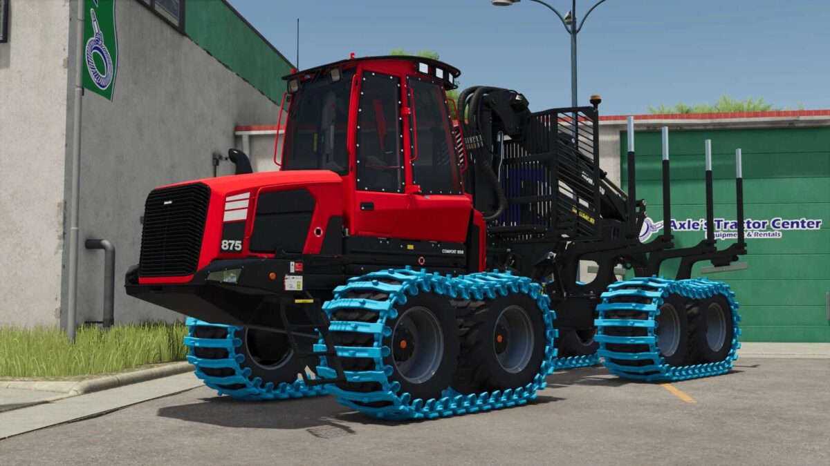 Komatsu Forwarder 875 v 1.0