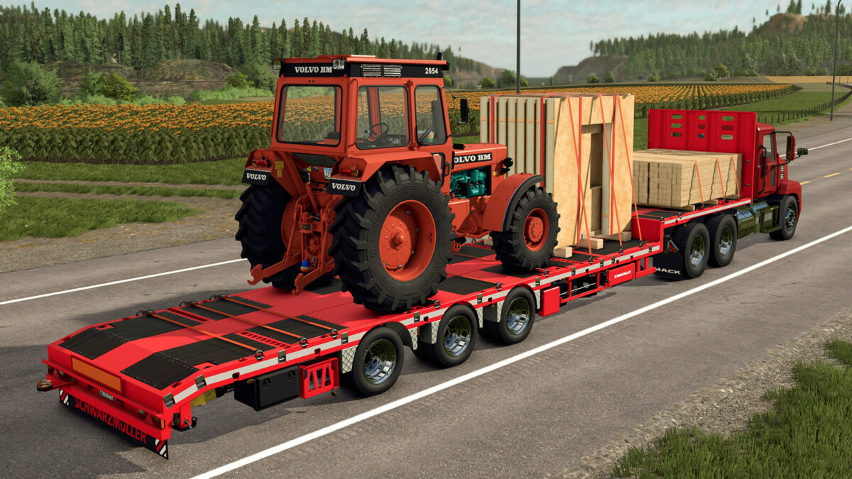 Schwarzmueller 3A Low Loader Trailer v 1.0.0.2