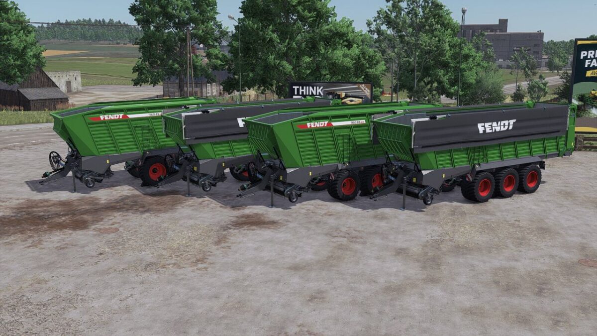 Fendt Tigo Forage Trailers Pack v 1.1