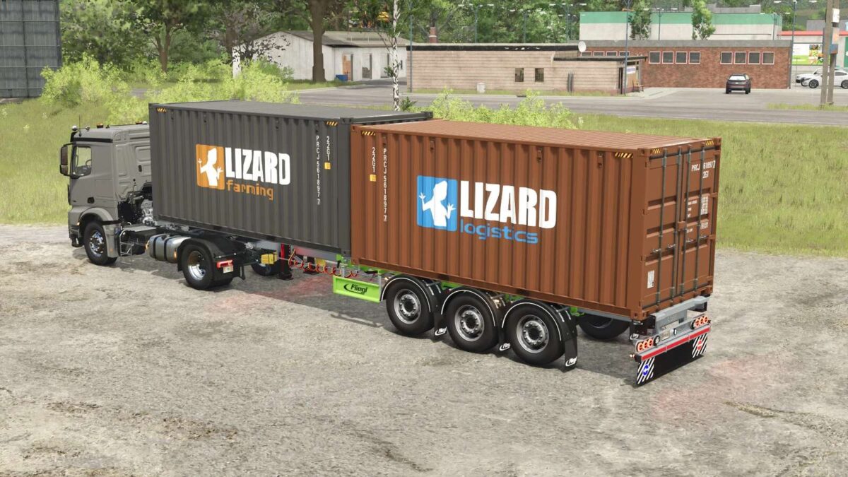 Fliegl Shipping Containers Pack v 1.0