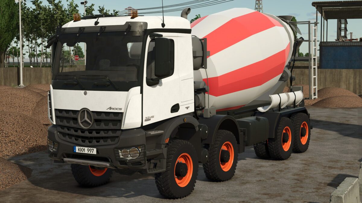 Mercedes Arocs 3245 Concrete Mixer Truck v 1.0