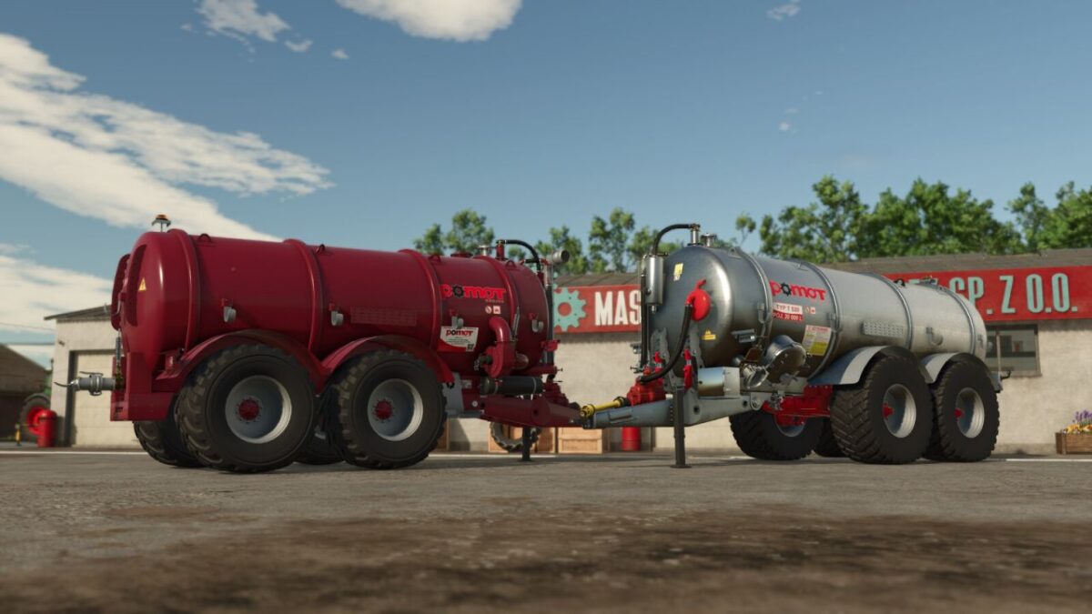 Pomot T5X0 Slurry Tanks Pack v 1.0