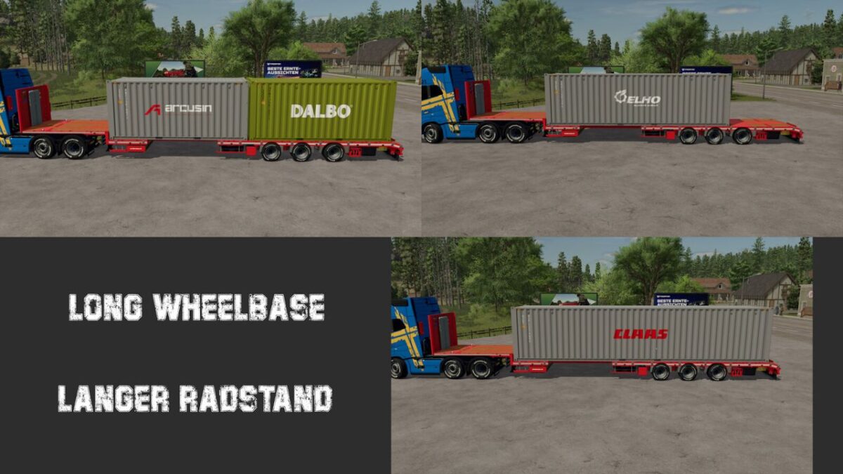 Schwarzmueller 3A Low Loader Trailer v 1.0