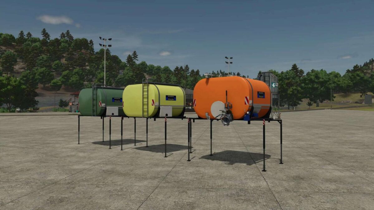 Unimog Liquid Tanks v 1.0