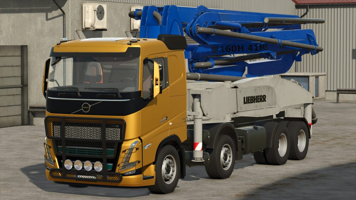 Volvo FH16 Concrete Pump Truck v 1.0